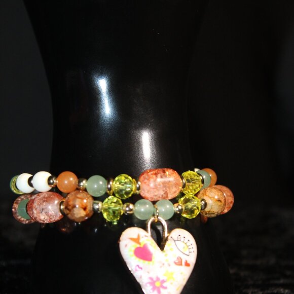 Handmade Bracelet Set - Size 6 1/2 - Picture 3 of 3